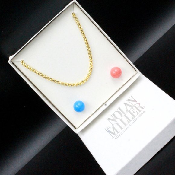 Nolan Miller Glamour Collection  Spectacular Chain & Drop Set - Picture 5 of 7